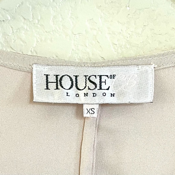 House of CB Korrin Satin Maxi Dress XS Pink - Picture 3 of 8